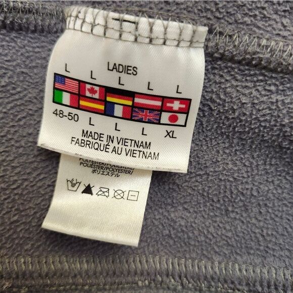 Spyder women's full-zip hooded sweater fleece-lined jacket Size LG - Picture 8 of 12